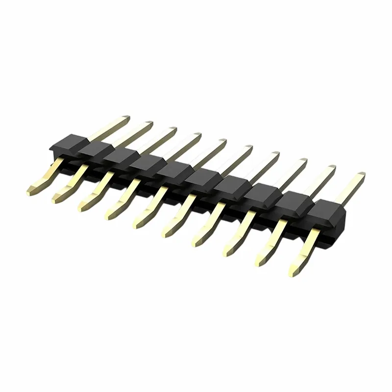 1.0mm Pin Header Single Row Right Angle SMT