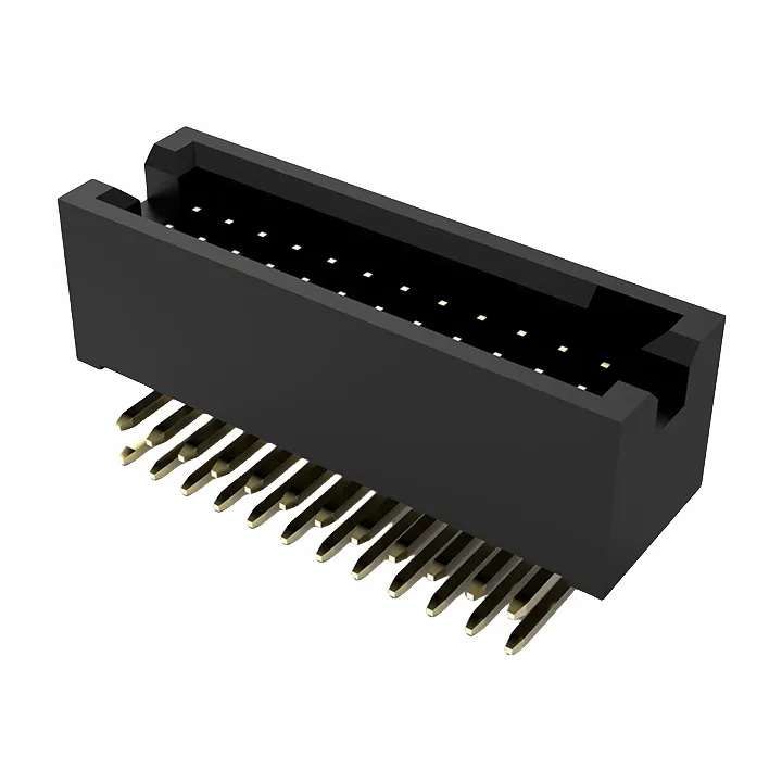 1.27mm Box Header Male Double Row SMT