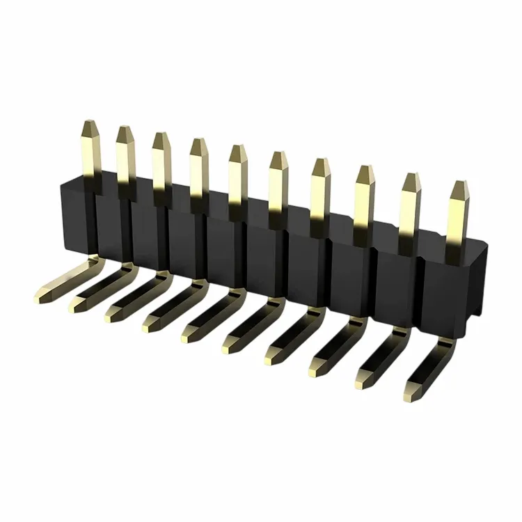 2.0mm Pin Header Single Row Right Angle DIP