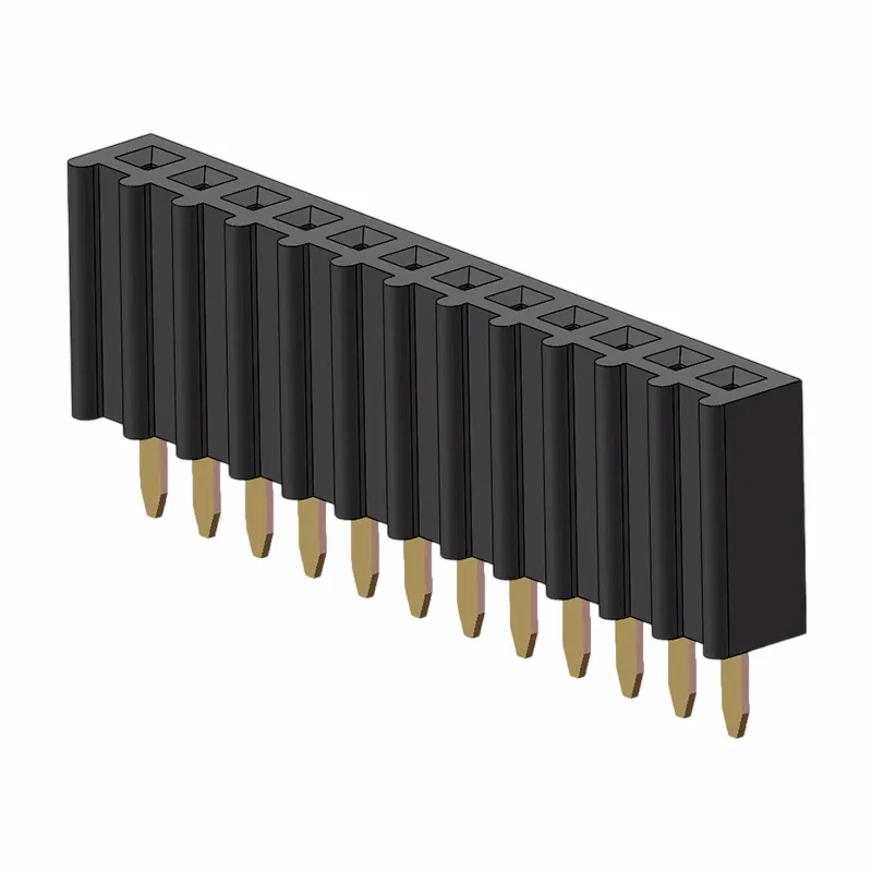 2.54mm Female Header Single Row Straight O Type-1