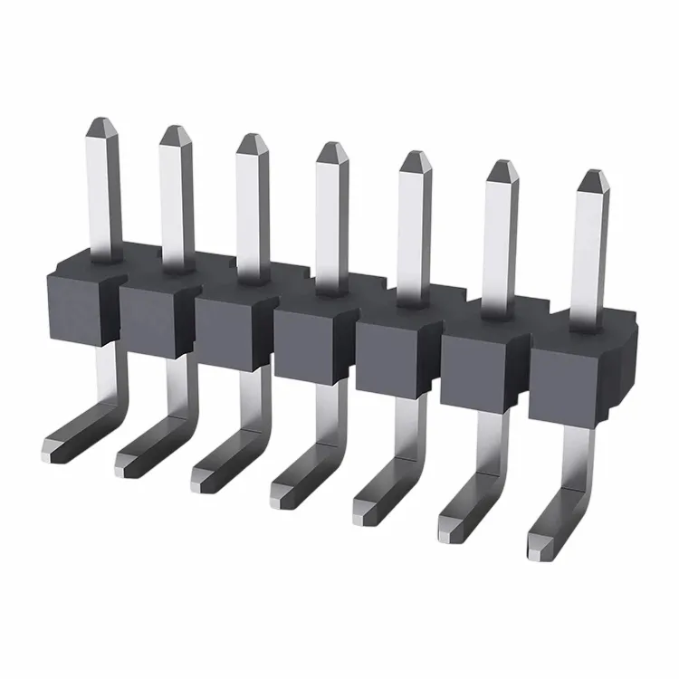 3.96mm Pin Header Single Row Right Angle DIP